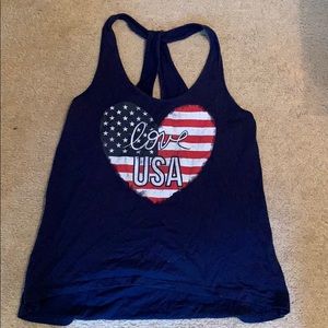 Love USA tank top